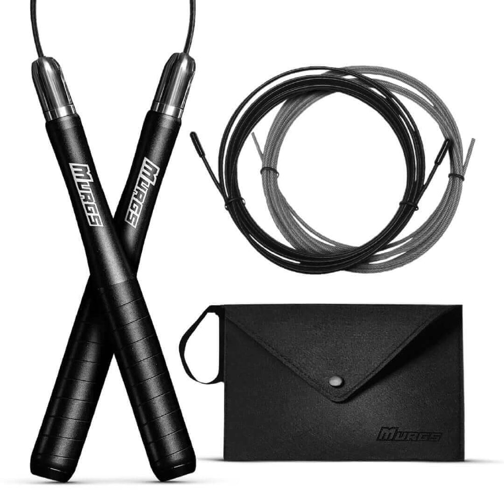 FitVora™ x Murgs®: Ultra-Speed Aluminium Jump Rope Pack - Professional Edition