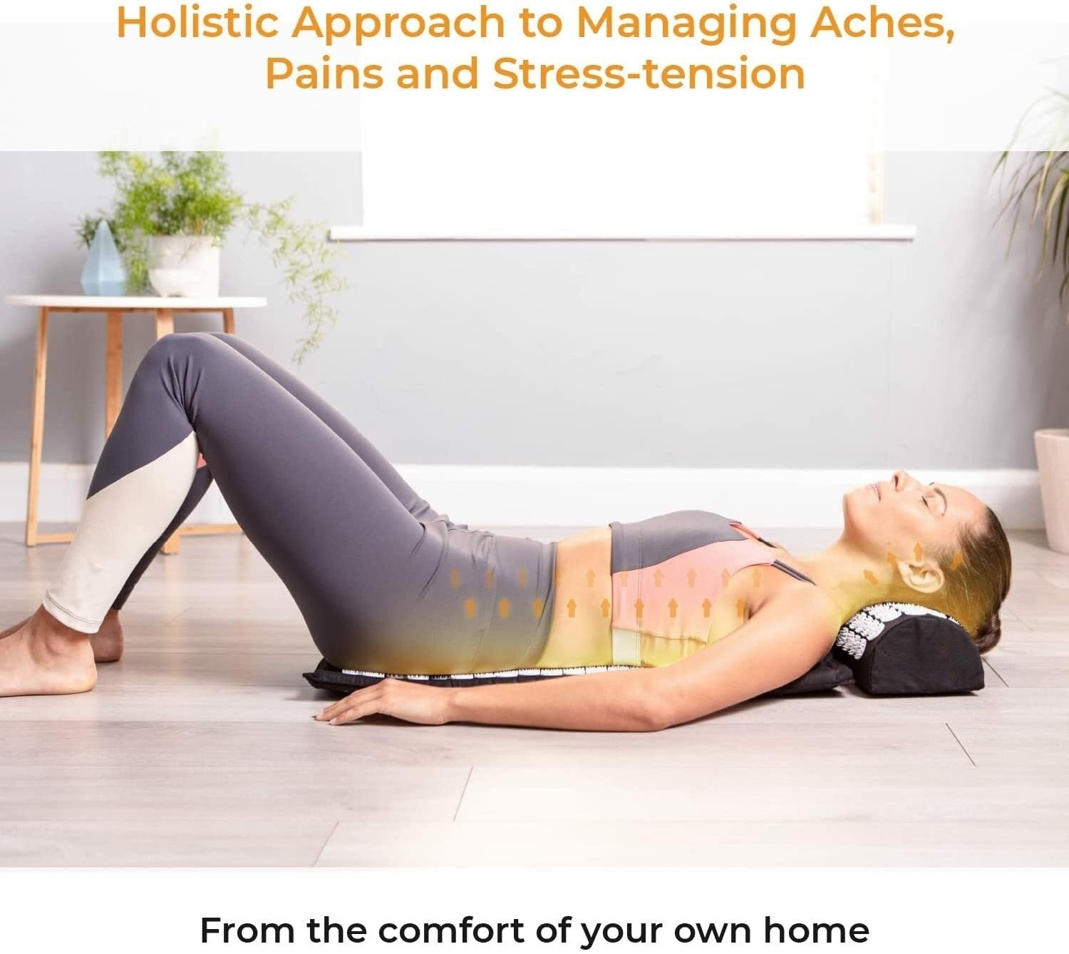 FitVora™ ZenRecover – Premium Acupressure Mat & Pillow Set