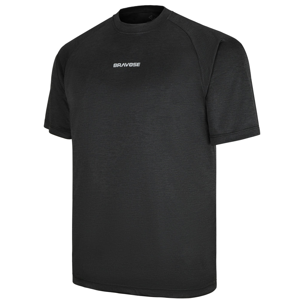 FitVora™ x Bravose: BoxDry™ Performance Training T-Shirt - Black