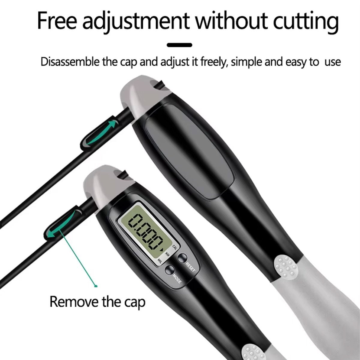 FitVora™ SmartTrack – Digital Cordless Skipping Rope
