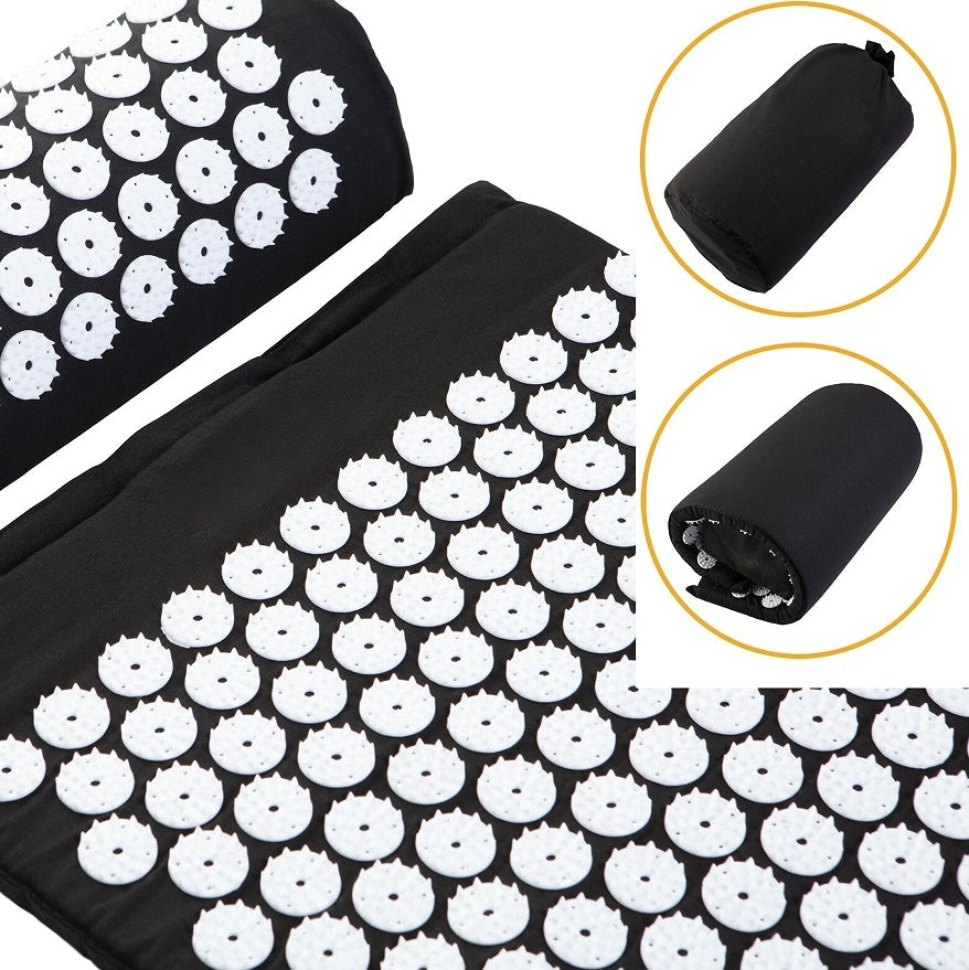 FitVora™ ZenRecover – Premium Acupressure Mat & Pillow Set