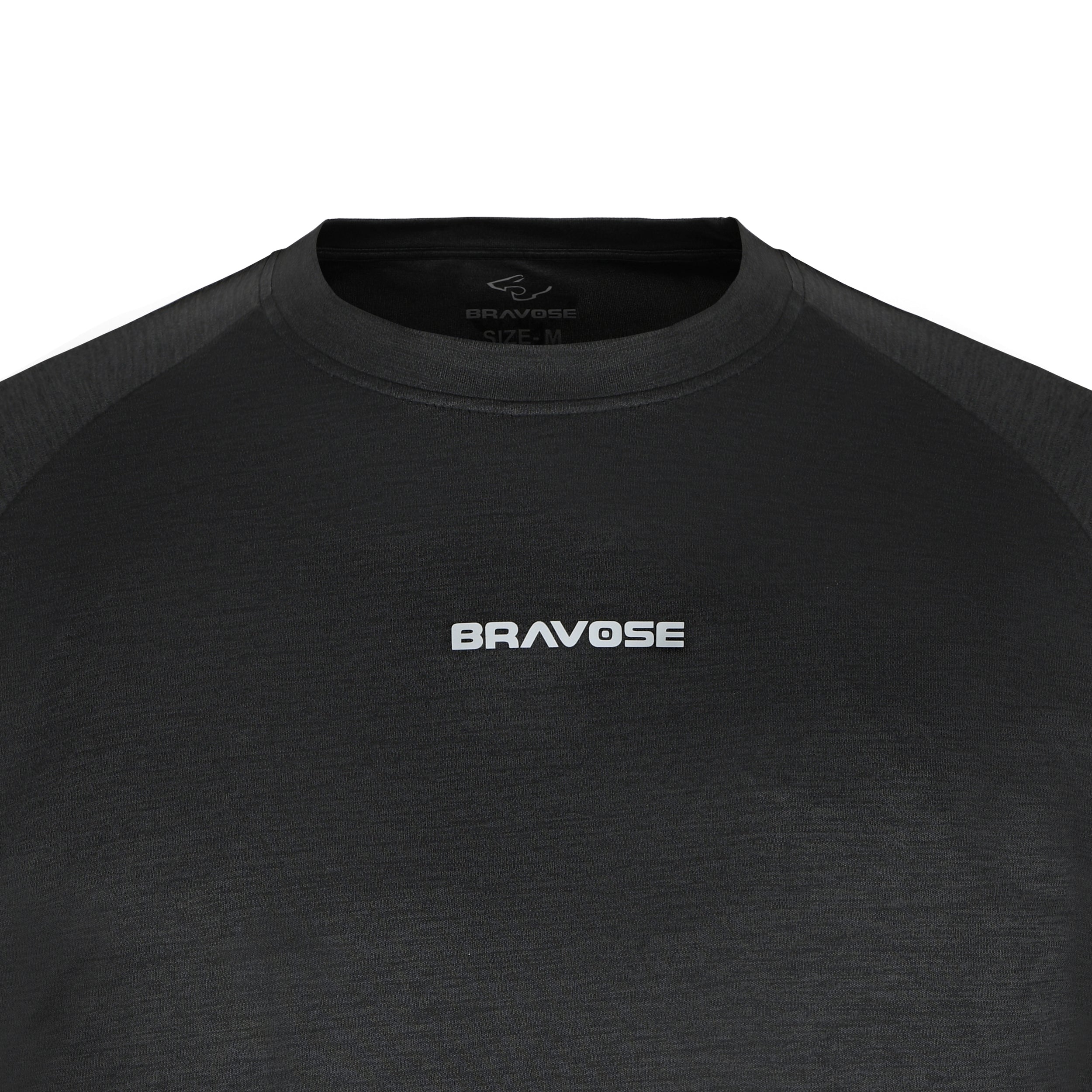 FitVora™ x Bravose: BoxDry™ Performance Training T-Shirt - Black