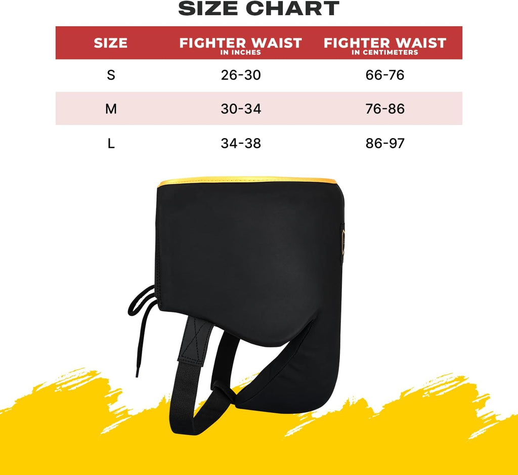 FitVora™ x Bravose: Armour 2.0 Performance Groin Guard - Black/Gold