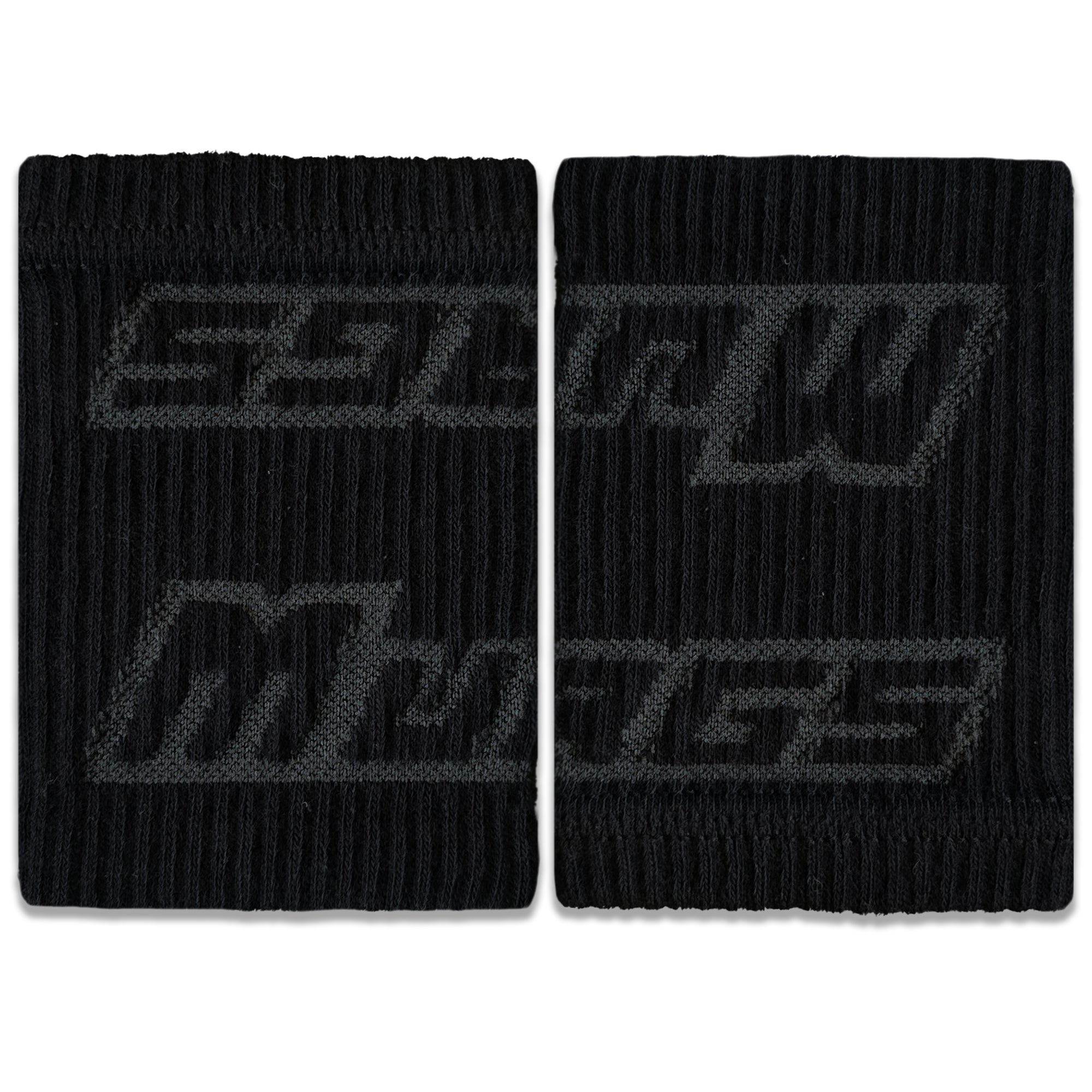 FitVora™ x Murgs®: Professional Sweatbands - Black/Grey (Pair)