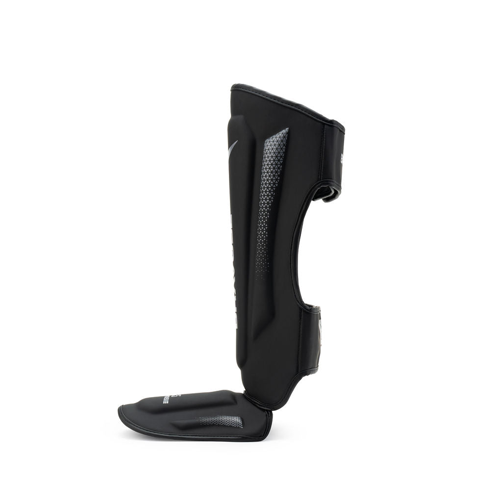 FitVora™ x Bravose: Pro-Series MMA & Muay Thai Shin Guards - Black