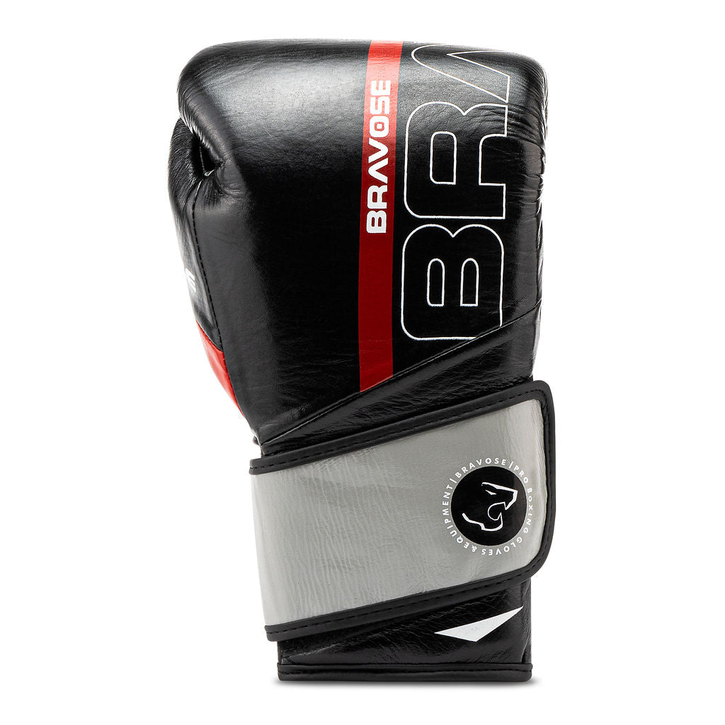 FitVora™ x Bravose: Combat Leather Boxing Gloves - Elite Training