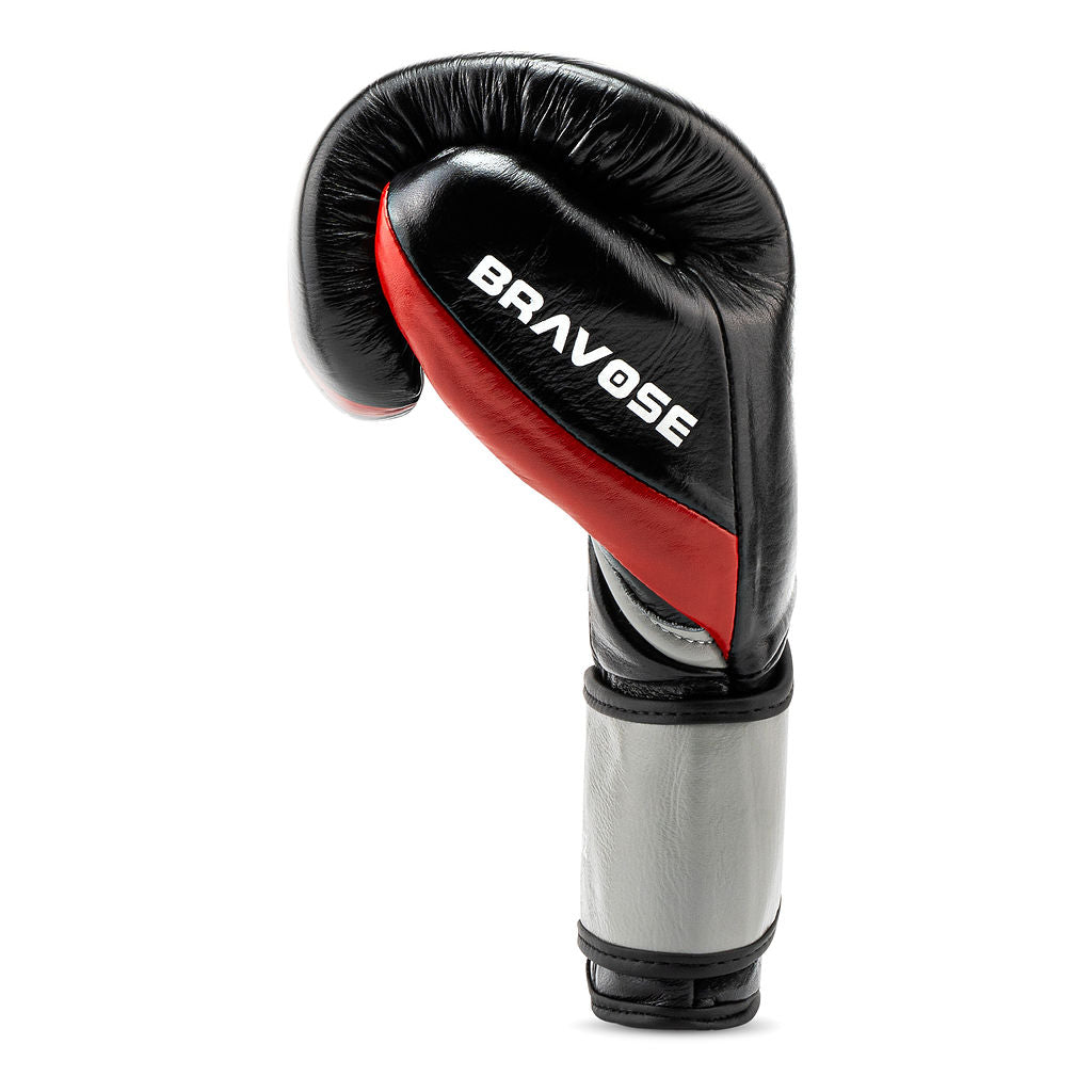 FitVora™ x Bravose: Combat Leather Boxing Gloves - Elite Training