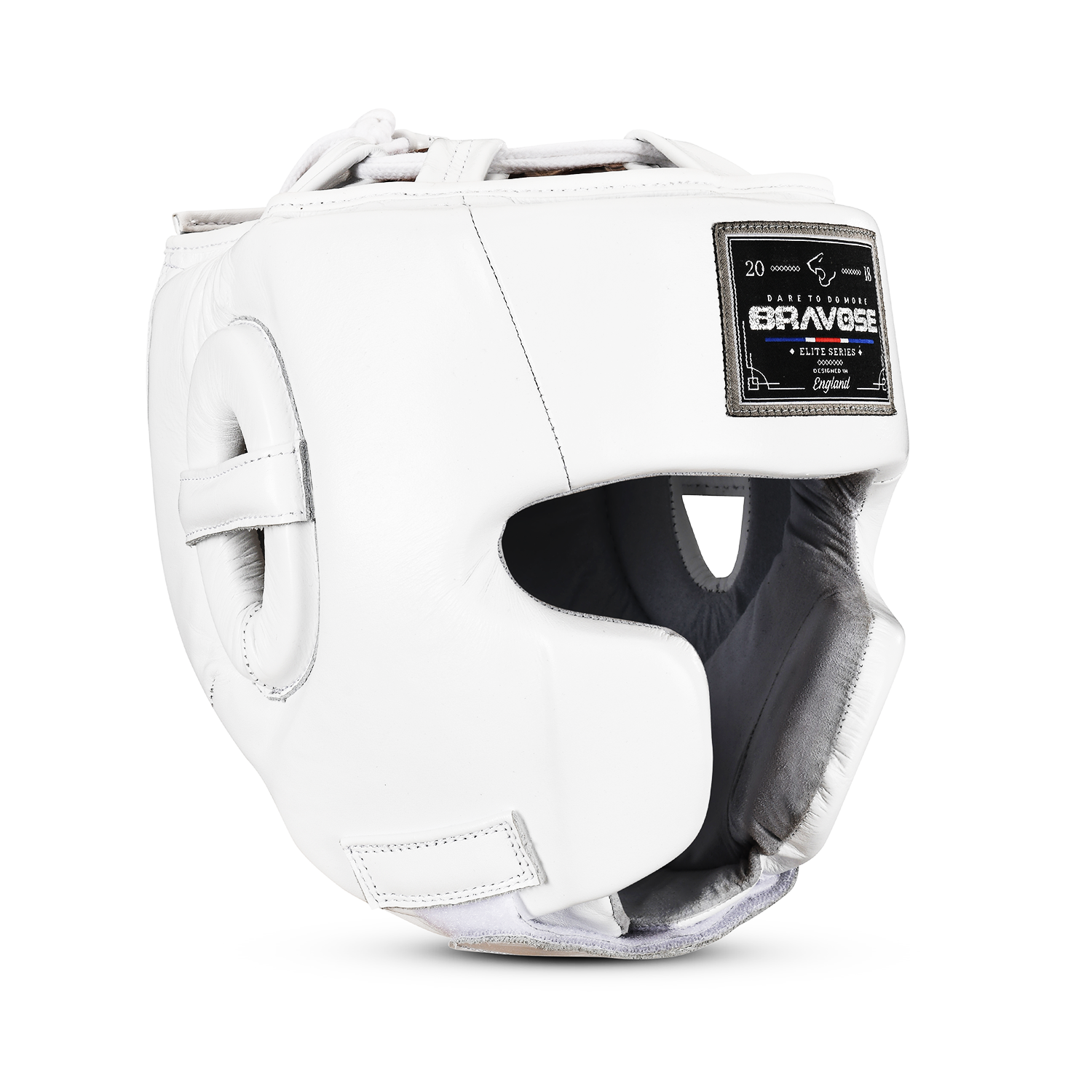 FitVora™ x Bravose: Elite Pro 2.0 Genuine Leather Head Guard
