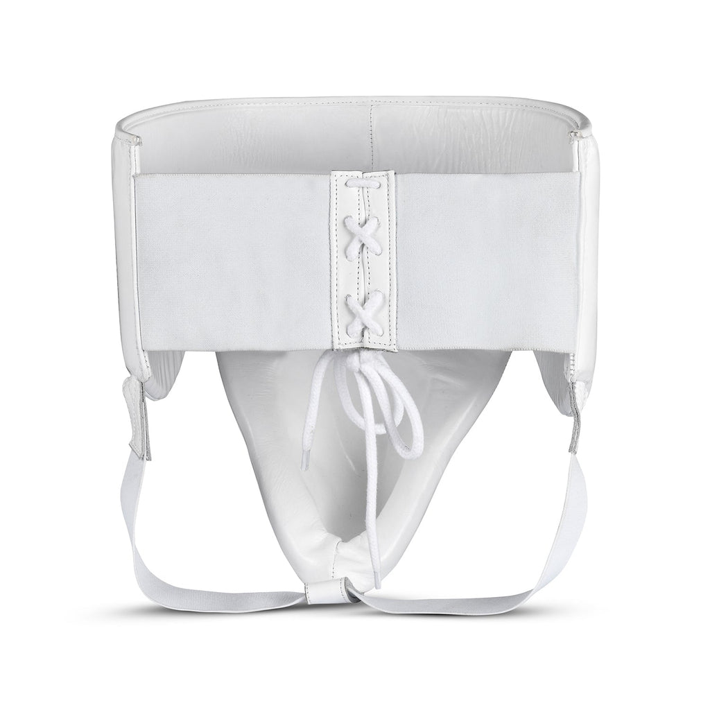 FitVora™ x Bravose: Elite Pro 2.0 Genuine Leather Groin Guard - White
