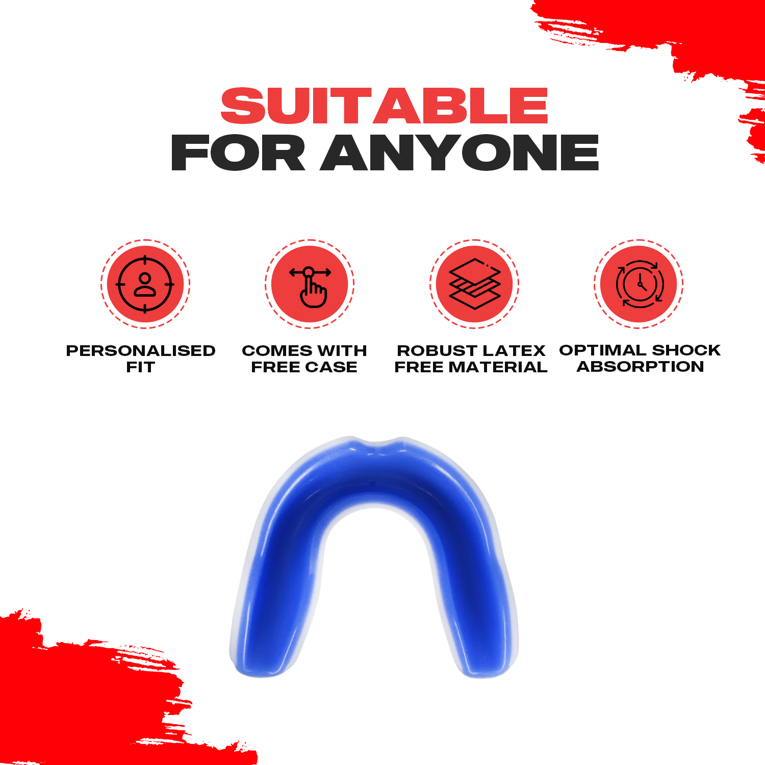 FitVora™ x Bravose: Junior Pro Gum Shield - Youth Protection