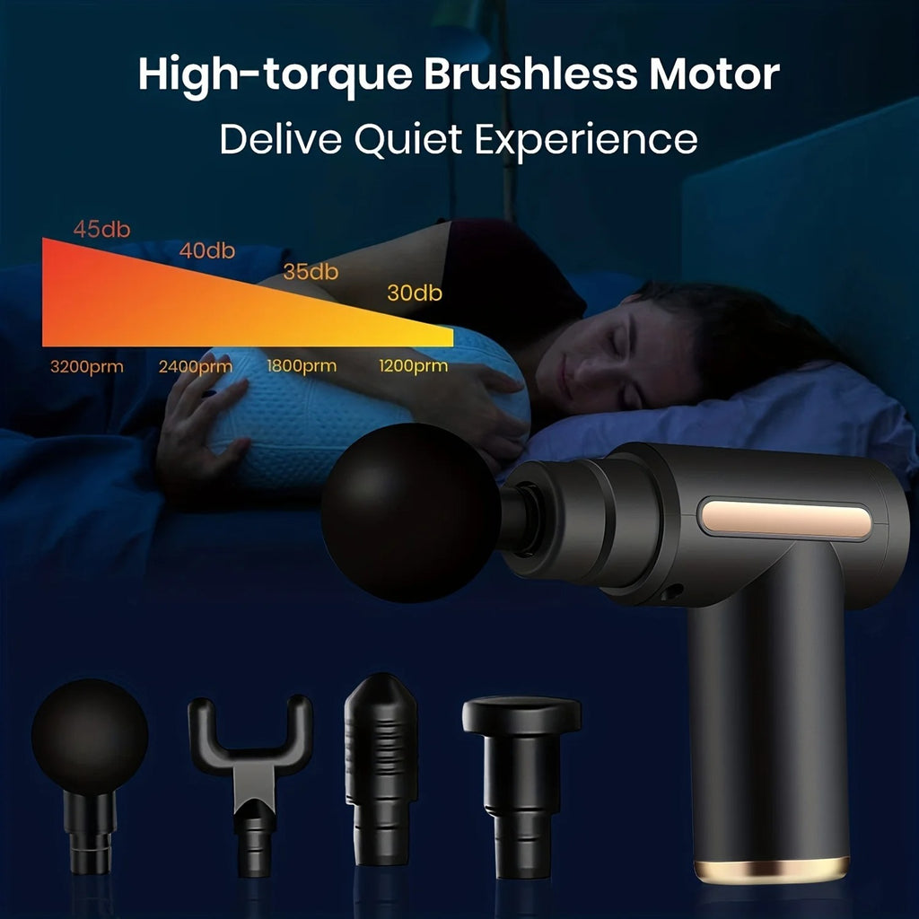 FitVora™ DeepRelief – Percussive Therapy Massage Gun