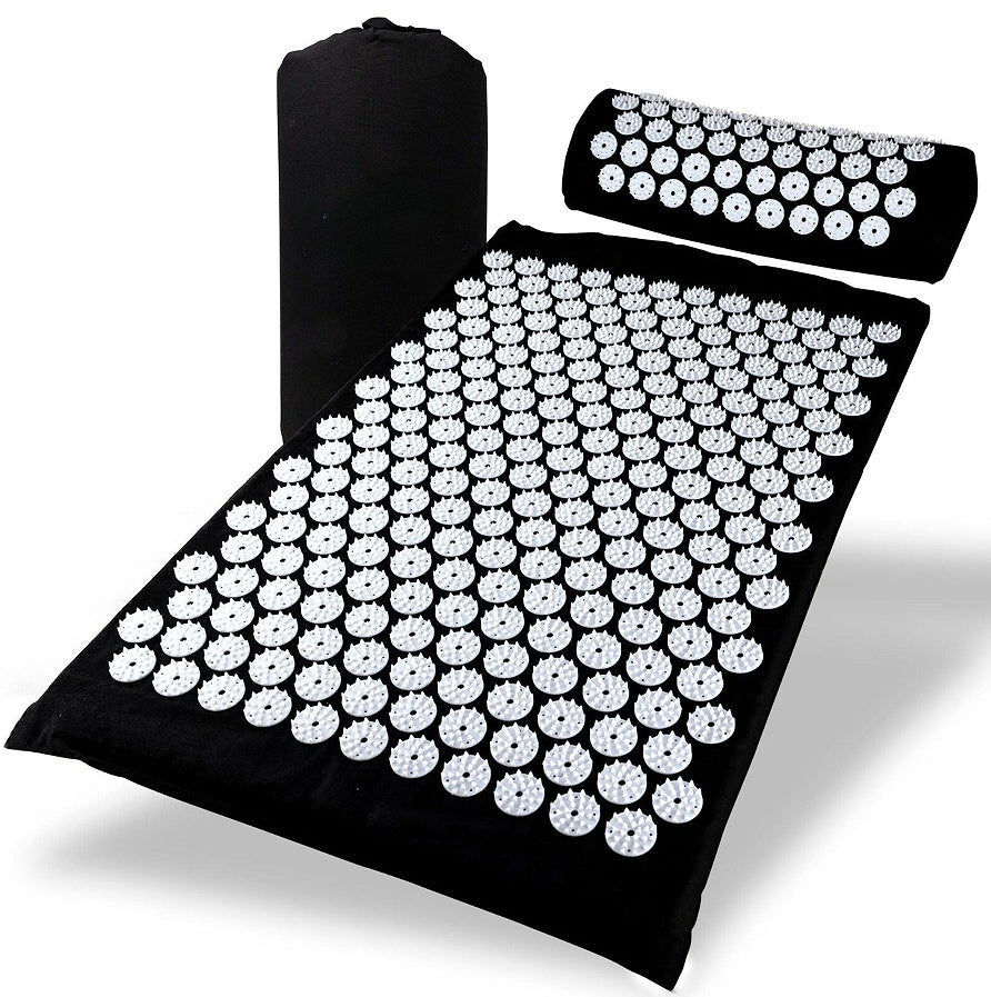 FitVora™ ZenRecover – Premium Acupressure Mat & Pillow Set