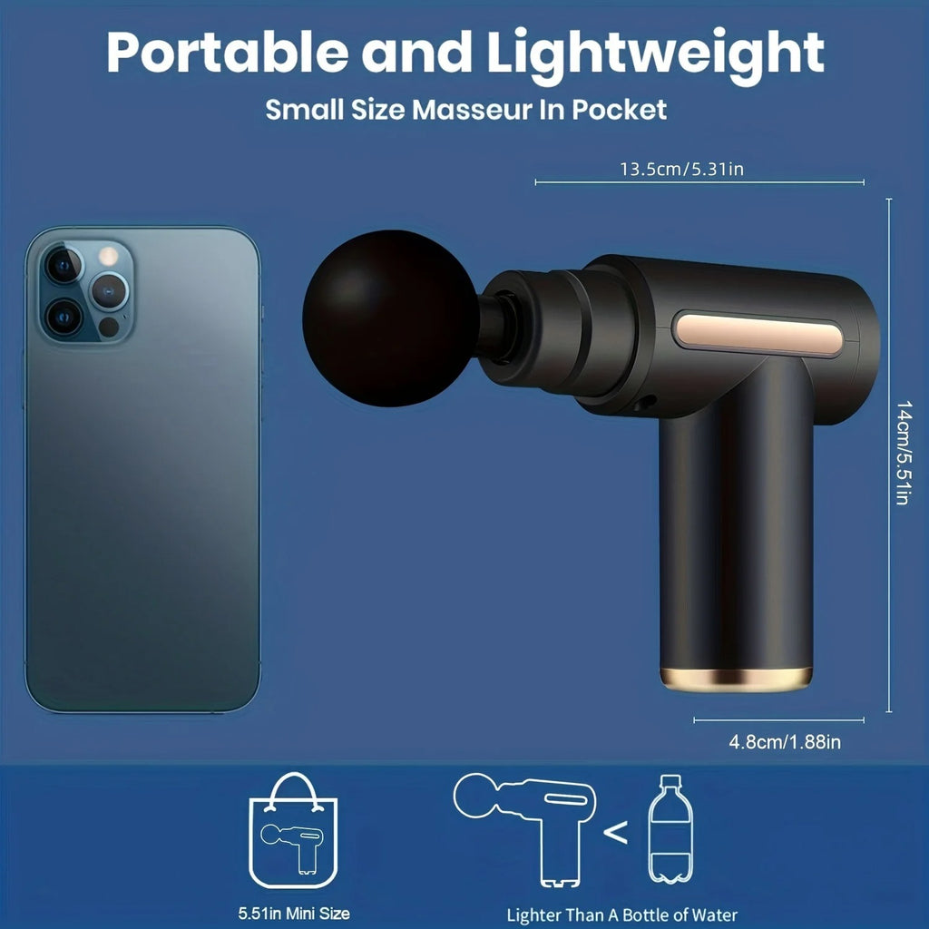 FitVora™ DeepRelief – Percussive Therapy Massage Gun