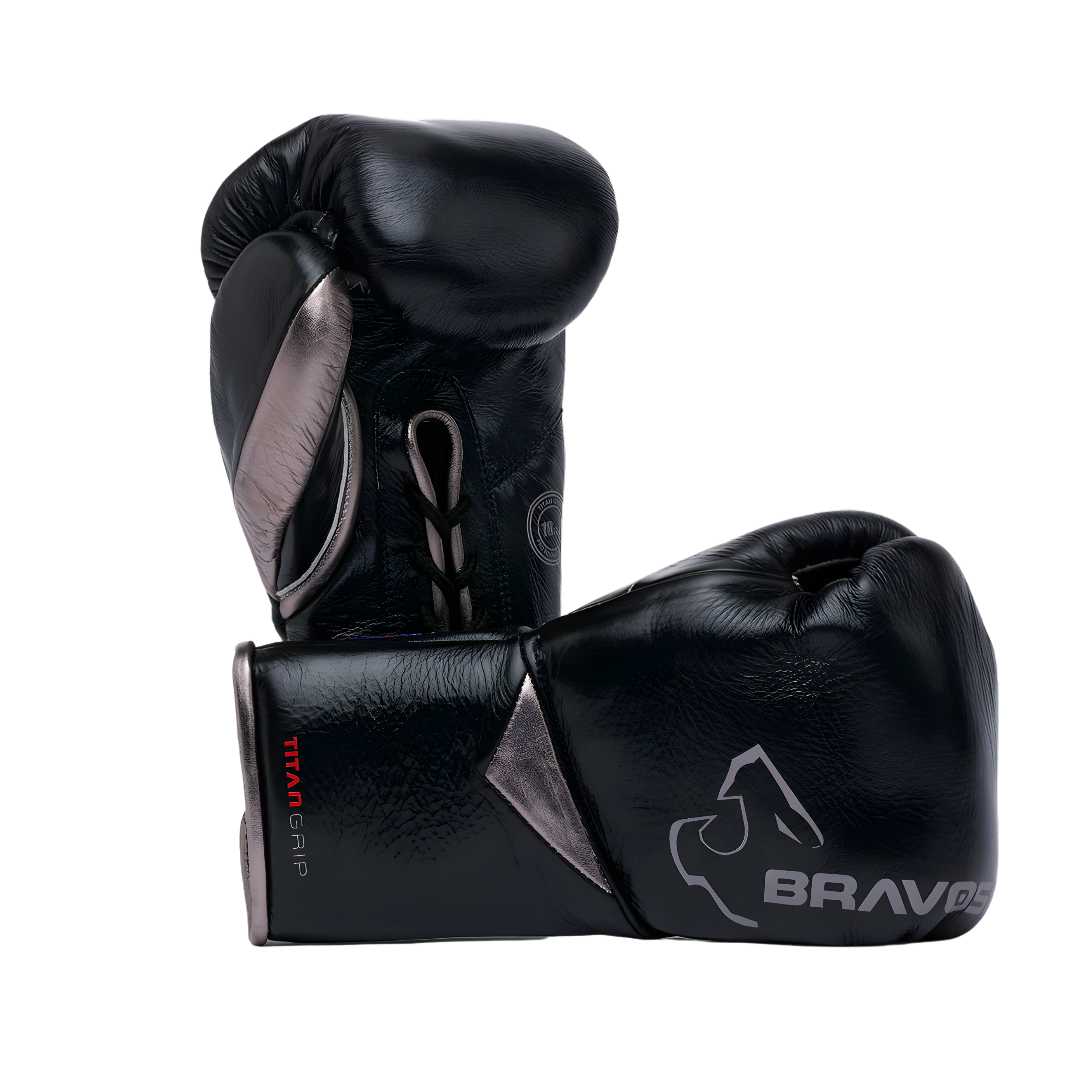 FitVora™ x Bravose: Titan Grip Pro Fight Gloves - Horsehair Series