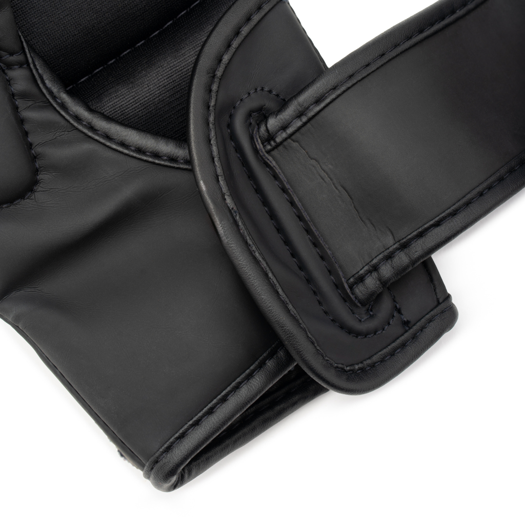 FitVora™ x Bravose: Pro-Series MMA Hybrid Sparring Gloves - Black